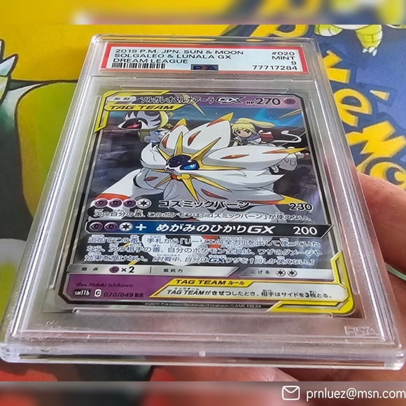 2019 Pokemon Jpn. Sun & Moon Dream League PSA 9 - Picture 3 of 3